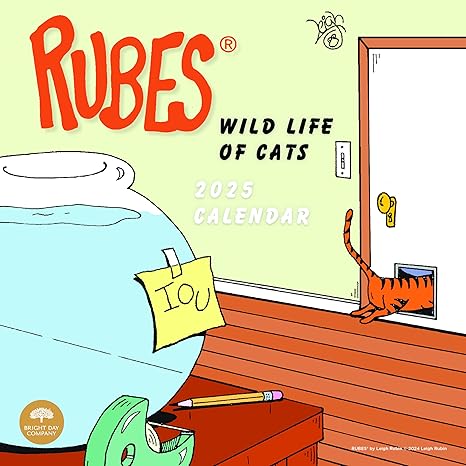 2025 Wall Calendar Wild Life of Cats